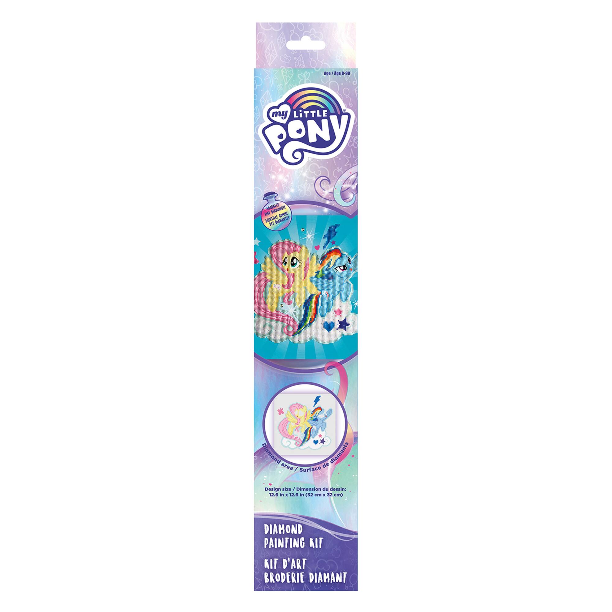 Camelot® Dots Fluttershy & Rainbow Dash Diamond Painting Kit